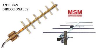 ANTENAS DIRECCIONALES VHF-UHF